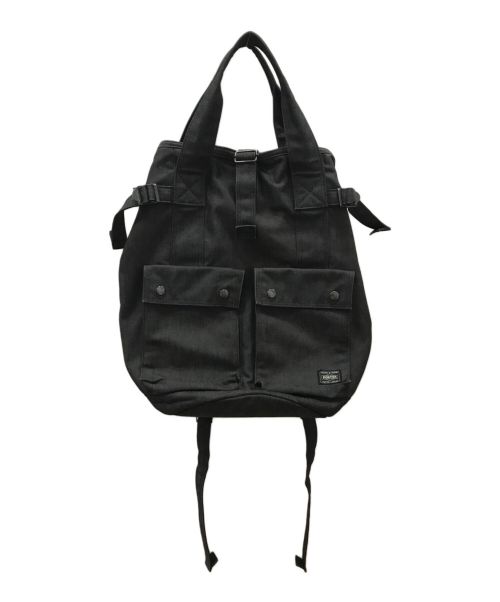 PORTER（ポーター）PORTER (ポーター) SMOKY 2WAY RUCKSACK グレー サイズ:下記参照の古着・服飾アイテム