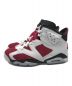 NIKE (ナイキ) Air Jordan 6 RETRO Carmine レッド×ホワイト サイズ:27：13000円