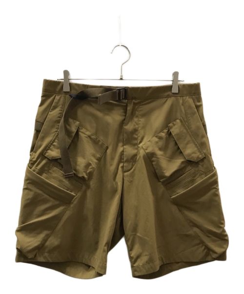 ACRONYM（アクロニウム）ACRONYM (アクロニウム) LIGHTSHELL NYLON STRETCH SHORT PANT ブラウン サイズ:Sの古着・服飾アイテム