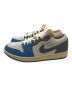 NIKE (ナイキ) AIR JORDAN 1 LOW SE グレー×ブルー サイズ:27.5：15000円