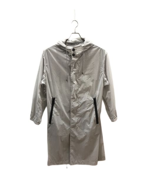 MACKINTOSH（マッキントッシュ）MACKINTOSH (マッキントッシュ) リップストップ ナイロン フーデッドコート グレー サイズ:38の古着・服飾アイテム