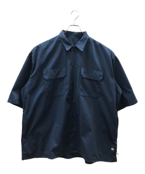 BEAMS（ビームス）BEAMS (ビームス) AH (アキオハセガワ) SSZ (エスエスズィー) ワークシャツ ネイビー サイズ:FREEの古着・服飾アイテム