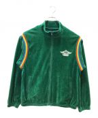 Hysteric Glamour×SUPREMEヒステリックグラマー×シュプリーム）の古着「VELOUR TRACK JACKET」｜グリーン