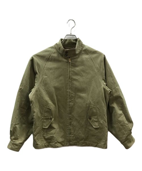 BEAMS F（ビームスエフ）BEAMS F (ビームスエフ) コットンギャバジン ショートブルゾン ベージュ サイズ:48の古着・服飾アイテム