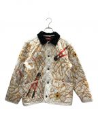 SUPREMEシュプリーム）の古着「Chains Quilted Jacket」｜ホワイト