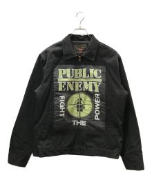 SUPREME×UNDERCOVER（シュプリーム×アンダーカバー）の古着「Public Enemy Work Jacket」｜ブラック