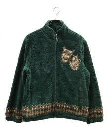 SUPREME（シュプリーム）の古着「20SS Drama Mask Fleece Jacket」｜グリーン