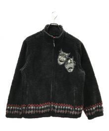 SUPREME（シュプリーム）の古着「20SS Drama Mask Fleece Jacket」｜ブラック