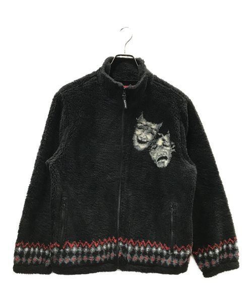 SUPREME（シュプリーム）SUPREME (シュプリーム) 20SS Drama Mask Fleece Jacket ブラック サイズ:Sの古着・服飾アイテム