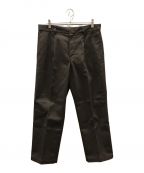 Dickies×WACKO MARIAディッキーズ×ワコマリア）の古着「PLEATED TROUSERS」｜ブラウン