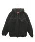 Supreme（シュプリーム）の古着「Studded Velvet Hooded Work Jacket」｜ブラック