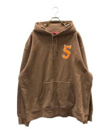 SUPREME（シュプリーム）の古着「ツノSロゴフーディー」｜ブラウン