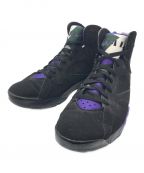 NIKEナイキ）の古着「AIR JORDAN 7 RAY ALLEN」｜ブラック×パープル