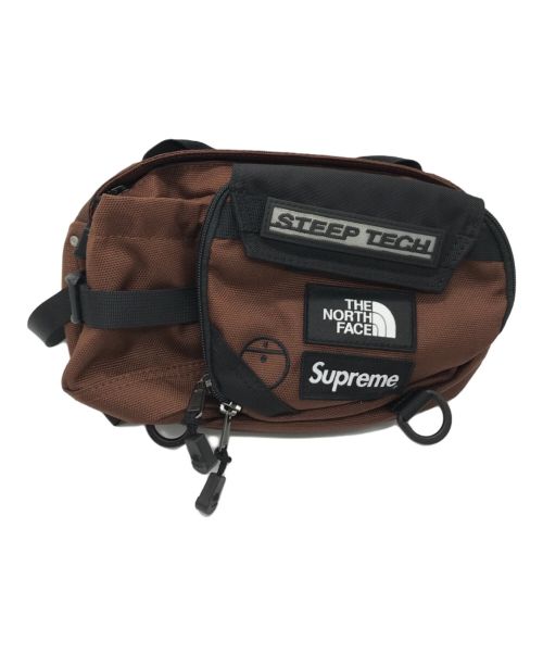 SUPREME（シュプリーム）Supreme (シュプリーム) THE NORTH FACE (ザ ノース フェイス) ウエストバッグ ブラウン サイズ:下記参照の古着・服飾アイテム