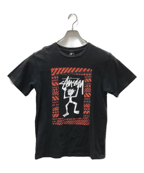 stussy（ステューシー）stussy (ステューシー) シャドーマン Tシャツ ブラック サイズ:Sの古着・服飾アイテム