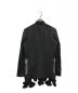 COMME des GARCONS HOMME PLUS (コムデギャルソンオムプリュス) ニット切替 シャツ ジャケット ブラック サイズ:XS：40000円