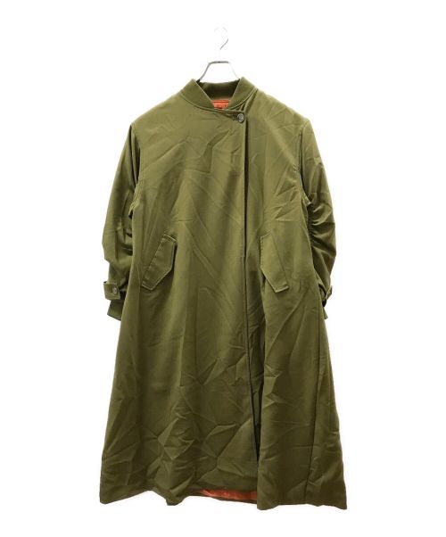 Ameri（アメリ）Ameri (アメリ) MA1 LIKE LIGHT LONG COAT グリーン サイズ:Sの古着・服飾アイテム