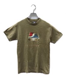 stussy（ステューシー）の古着「"PEPSI" logo T-shirt」｜オリーブ