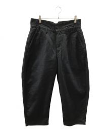 Porter Classic（ポータークラシック）の古着「MOLESKIN MODIGLIANI PANTS」｜ブラック