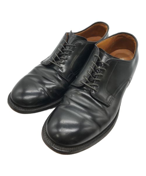 Alden（オールデン）ALDEN (オールデン) PATENT MILITARY PLAIN TOE ブラック サイズ:8.5の古着・服飾アイテム