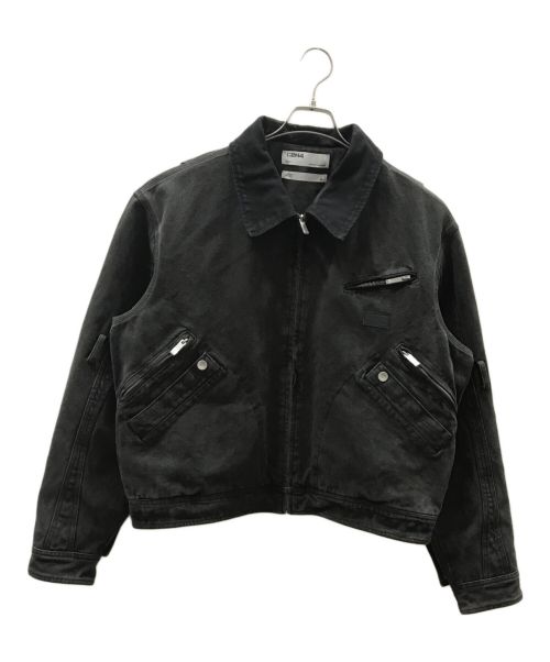 C2H4（シーツーエイチフォー）C2H4 (シーツーエイチフォー) Mechanist Work Jacket ブラック サイズ:Sの古着・服飾アイテム