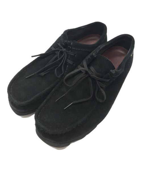 CLARKS（クラークス）CLARKS (クラークス) WALLABEE GTX ブラック サイズ:27.5の古着・服飾アイテム