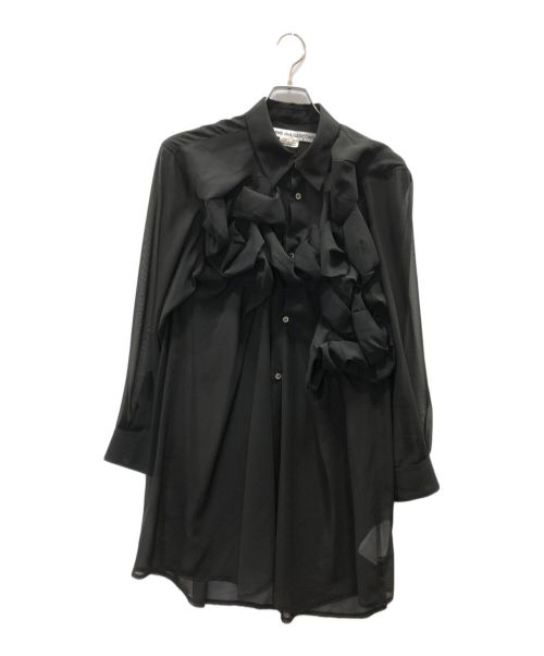 COMME des GARCONS（コムデギャルソン）COMME des GARCONS (コムデギャルソン) ブラウス ブラック サイズ:Lの古着・服飾アイテム