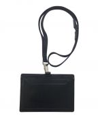 PORTERポーター）の古着「PS LEATHER WALLET GLASS LEATHER Ver.」｜ブラック