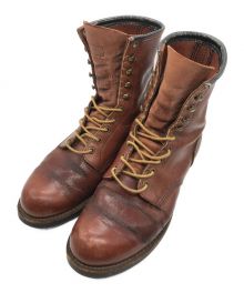 RED WING（レッドウィング）の古着「プレーントゥ ブーツ」｜ブラウン