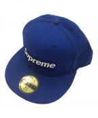SUPREME×New Eraシュプリーム×ニューエラ）の古着「DAZZLE BOX Logo CAP」｜ブルー