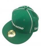 SUPREME×New Eraシュプリーム×ニューエラ）の古着「Box Logo Piping New Era」｜グリーン