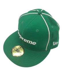 SUPREME×New Era（シュプリーム×ニューエラ）の古着「Box Logo Piping New Era」｜グリーン