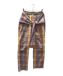 RANDY（ランディー）の古着「SLAMMER DOCKING TROUSERS」｜ピンク