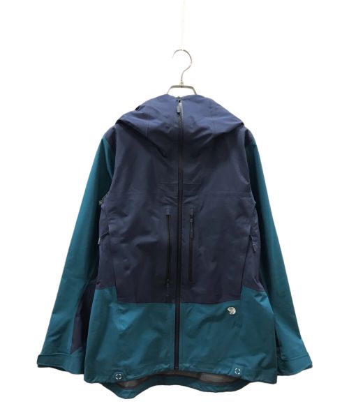 MOUNTAIN HARD WEAR（マウンテンハードウェア）MOUNTAIN HARD WEAR (マウンテンハードウェア) エクスプロージャー 2 ゴアテックスプロジャケット ブルー サイズ:Mの古着・服飾アイテム