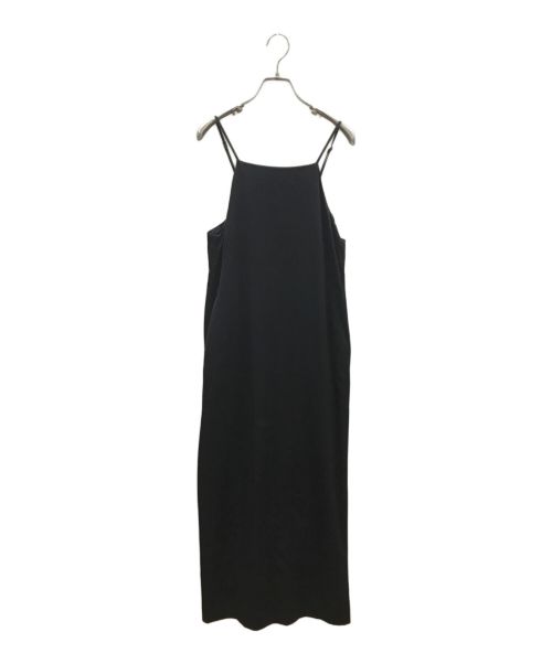 H BEAUTY&YOUTH（エイチ ビューティー&ユース）H BEAUTY&YOUTH (エイチ ビューティアンドユース) RAYON TWILL CAMISOLE DRESS ブラック サイズ:Mの古着・服飾アイテム