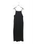 H BEAUTY&YOUTH（エイチ ビューティアンドユース）の古着「RAYON TWILL CAMISOLE DRESS」｜ブラック