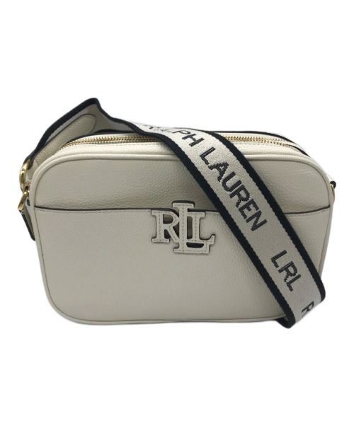 LAUREN RALPH LAUREN（ローレンラルフローレン）LAUREN RALPH LAUREN (ローレンラルフローレン) CARRIE 24-CROSSBODY ホワイト サイズ:下記参照の古着・服飾アイテム