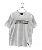 shott×NEIGHBORHOODショット×ネイバーフッド）の古着「Tシャツ」｜ホワイト