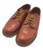 RED WINGレッドウィング）の古着「WORK OXFORD ROUND TOE」｜ブラウン