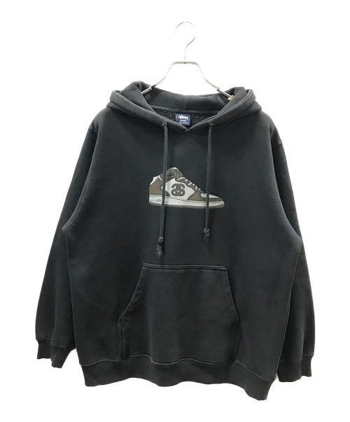 stussy（ステューシー）stussy (ステューシー) パーカー ブラック サイズ:Sの古着・服飾アイテム