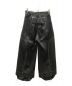 NUTEMPEROR (ナットエンペラー) WIDE PU LEATHER PANTS ブラック サイズ:２：25000円