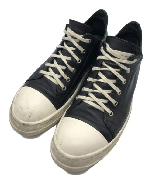 RICK OWENS（リックオウエンス）RICK OWENS (リックオウエンス) LPO LOW  SNEAKERS ブラック サイズ:43の古着・服飾アイテム