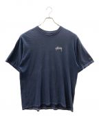 stussyステューシー）の古着「Tシャツ」｜ブルー