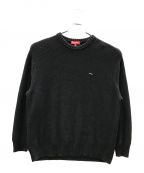 SUPREMEシュプリーム）の古着「Melange Rib Knit Sweater」｜ブラック