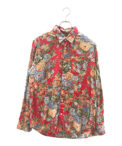 SUPREME（シュプリーム）Supreme (シュプリーム) FLORAL SHIRT レッド サイズ:Mの古着・服飾アイテム