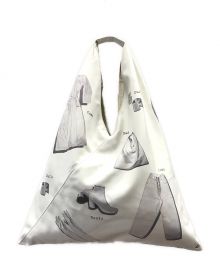 MM6 Maison Margiela（エムエムシックス メゾンマルジェラ）の古着「ジャパニーズバッグ ミディアム」｜ホワイト