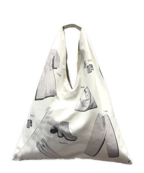 MM6 Maison Margiela（エムエムシックス メゾンマルジェラ）MM6 Maison Margiela (エムエムシックス メゾンマルジェラ) ジャパニーズバッグ ミディアム ホワイト サイズ:下記参照の古着・服飾アイテム