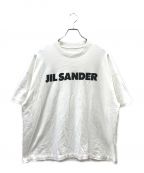 JIL SANDERジルサンダー）の古着「ロゴプリントTシャツ」｜ホワイト