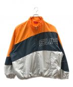 SUPREMEシュプリーム）の古着「curve track jacket」｜オレンジ