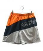 SUPREMEシュプリーム）の古着「curve nylon short」｜オレンジ